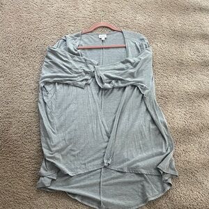LuLaRoe Gray Cardigan Sweater